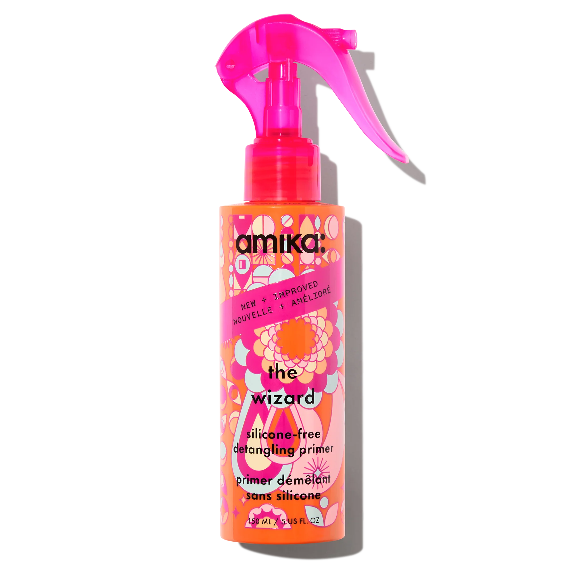 amika The Wizard Silicone-Free Detangling Primer, 5 fl oz